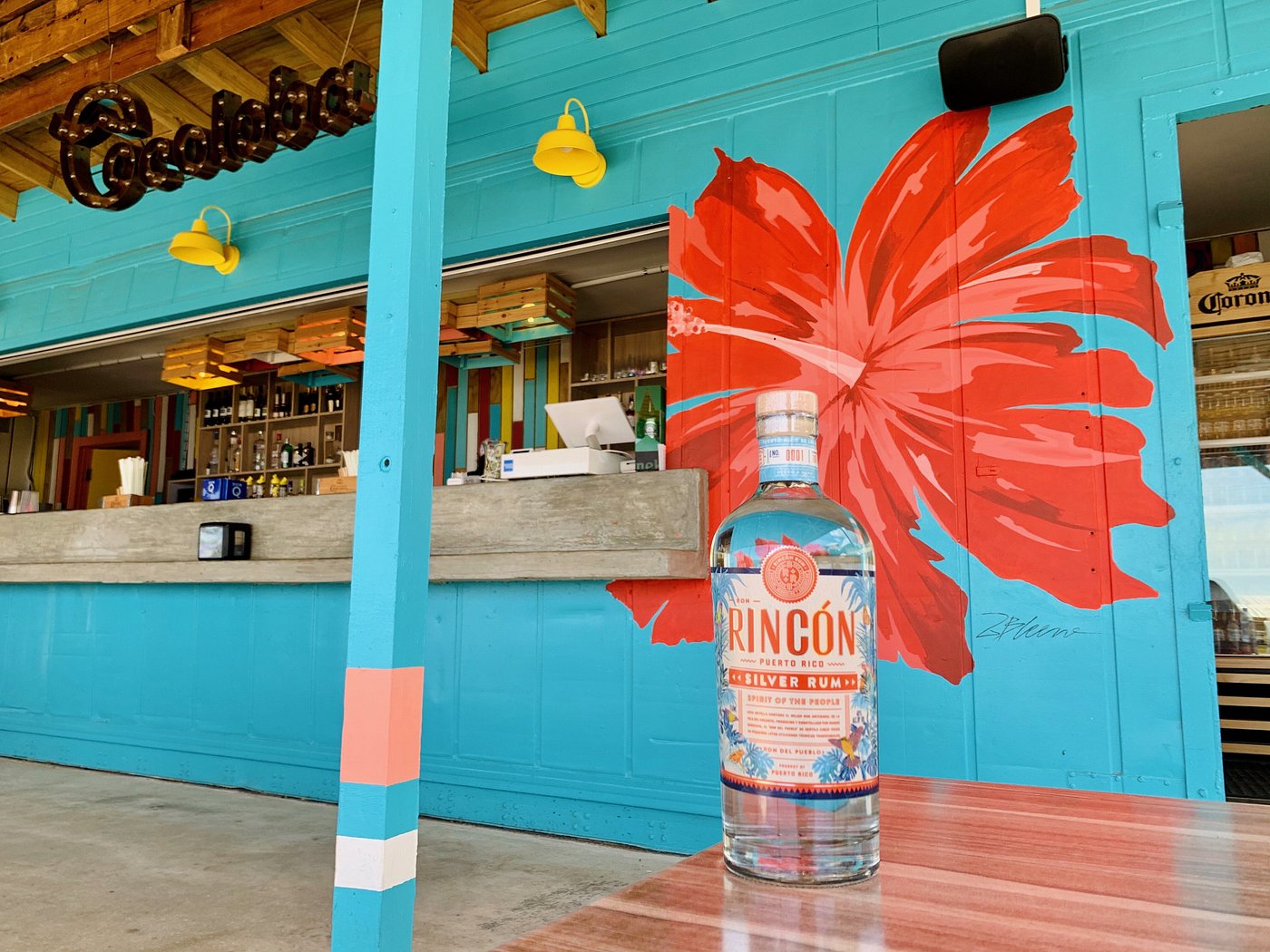 Cocoloba Beach Bar Crash Boat Beach Colorful Exterior