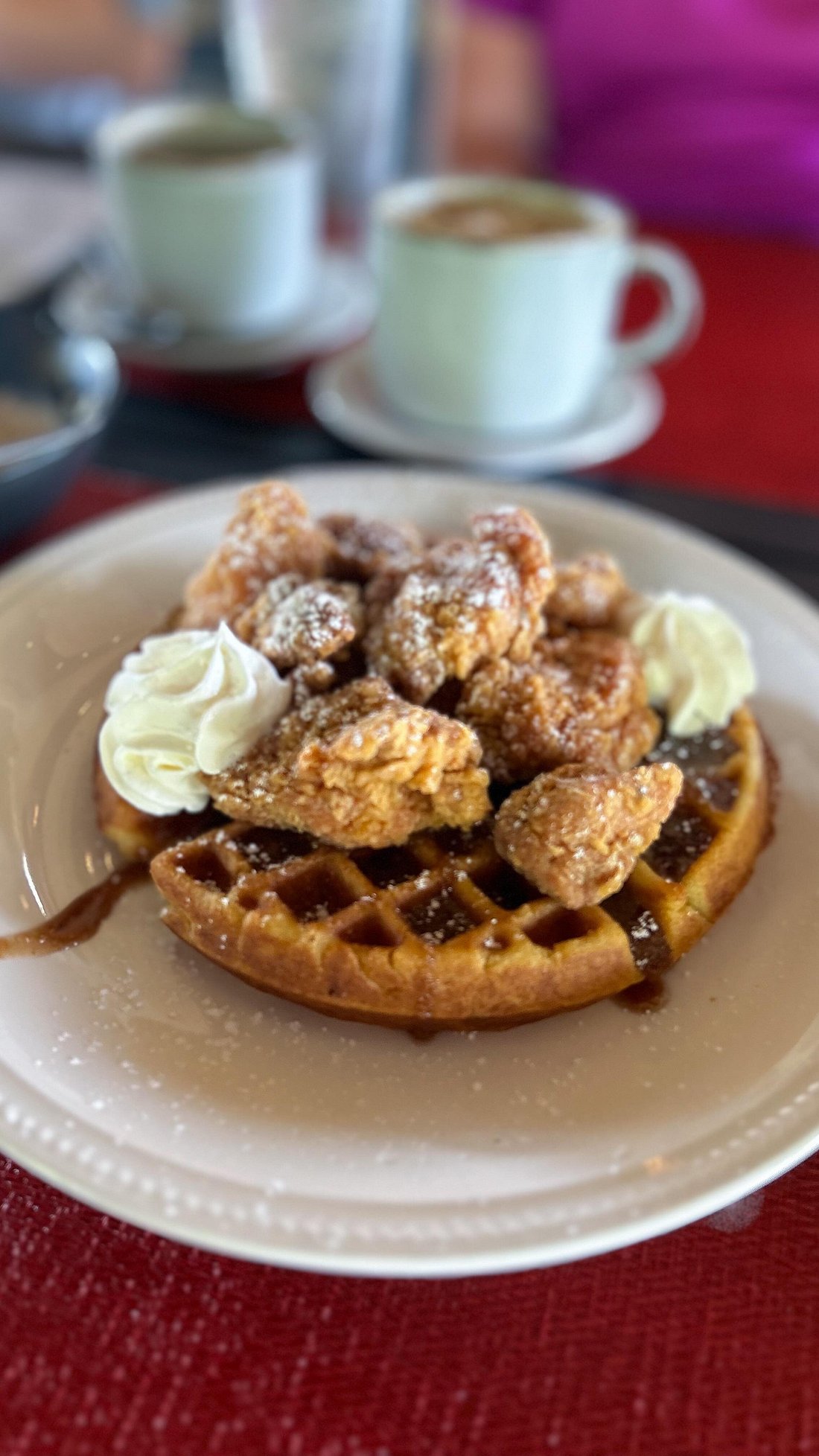 El Bohio Crash Boat Beach Chicken Waffles