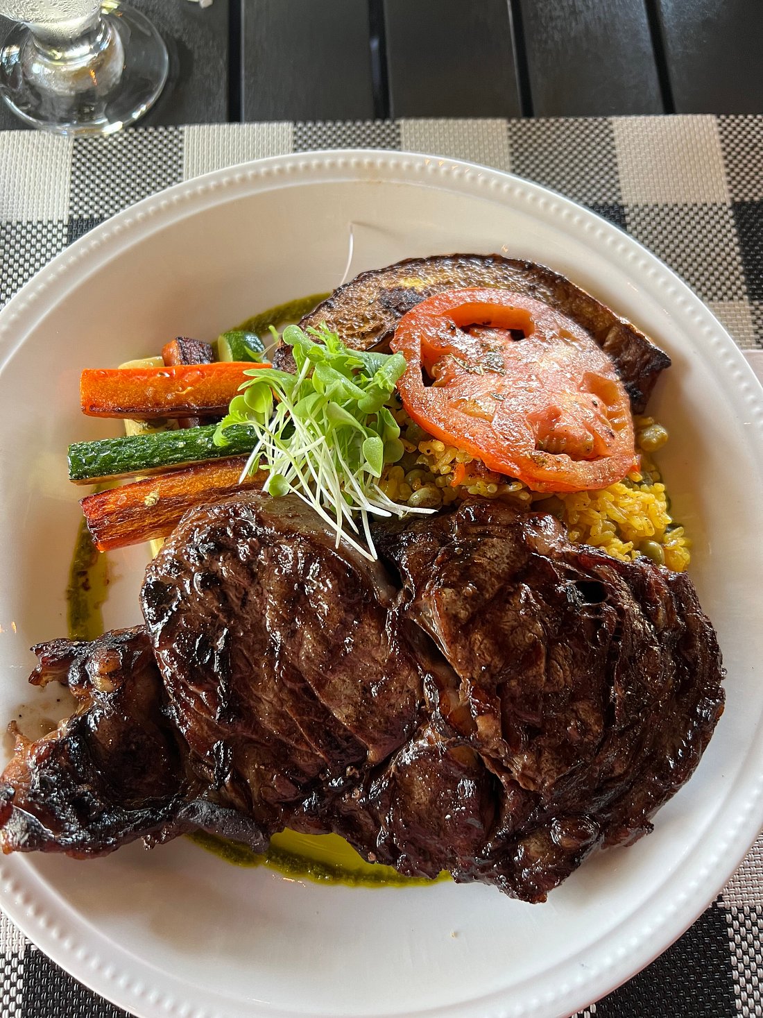 El Bohio Crash Boat Beach Grilled Steak