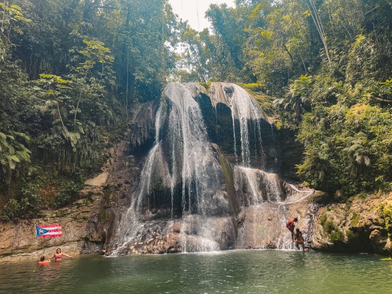 Gozalandia Waterfalls in San Sebastian