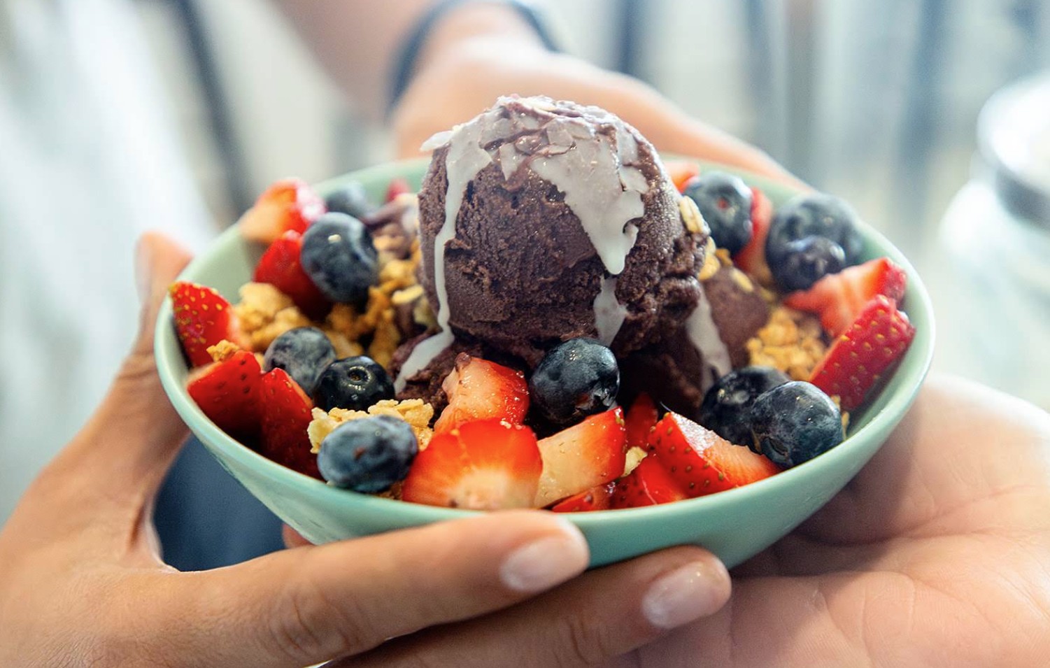 Happy Bowls Crash Boat Beach Fruit Smoothie Bowl