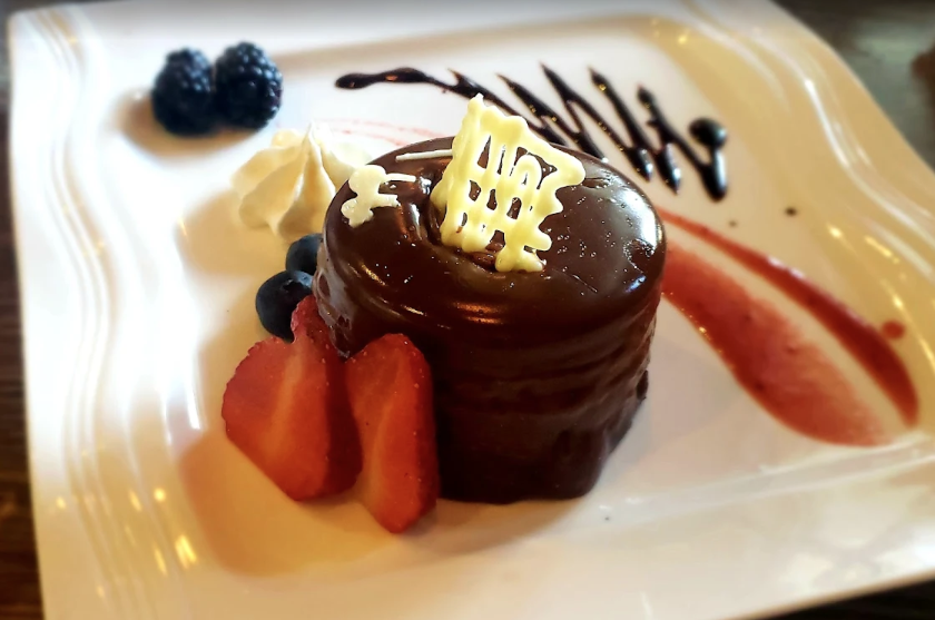 Huellas Restaurant Crash Boat Beach Chocolate Dessert