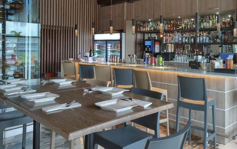 Huellas Restaurant Crash Boat Beach Dining Interior