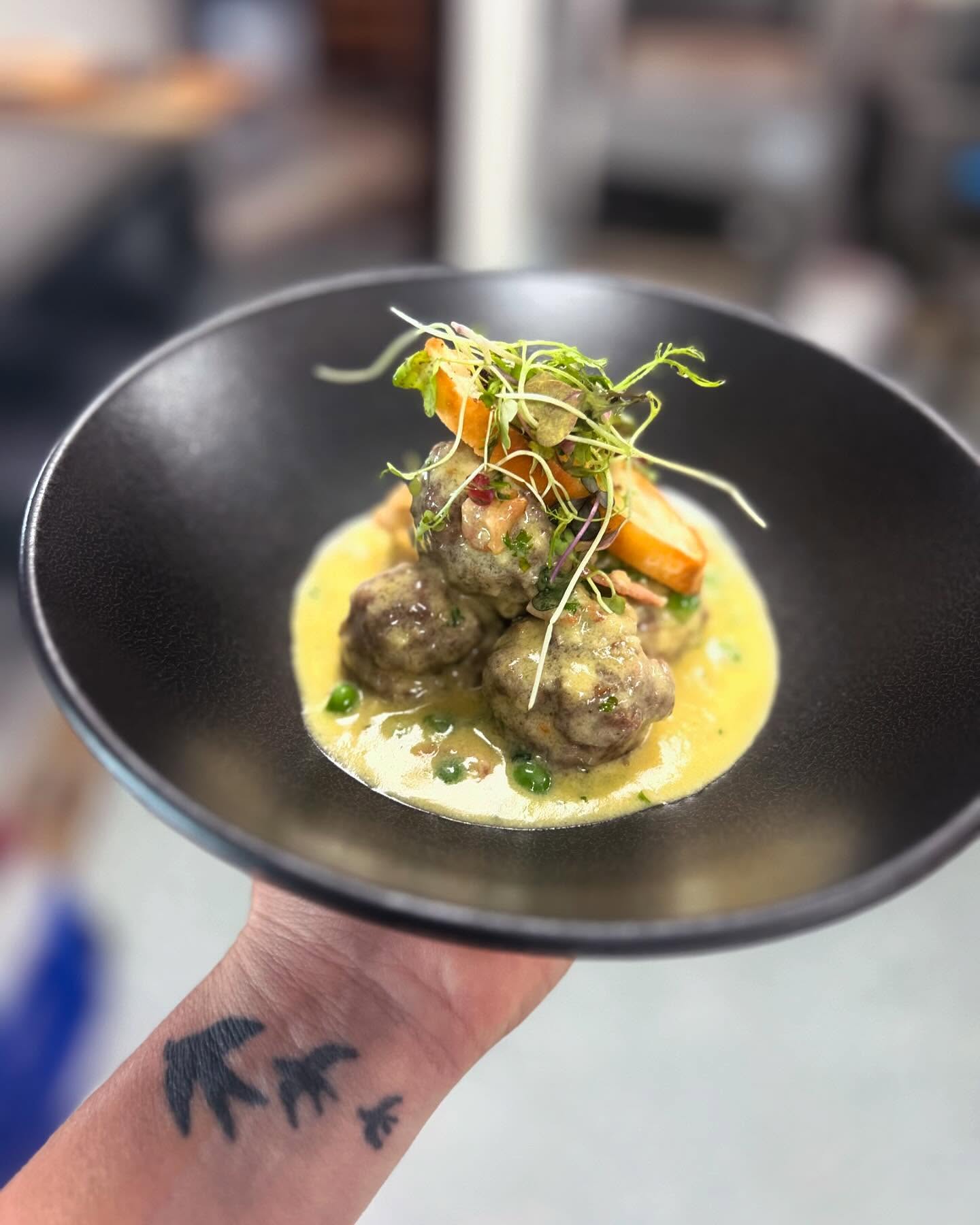 Huellas Restaurant Crash Boat Beach Gourmet Dish