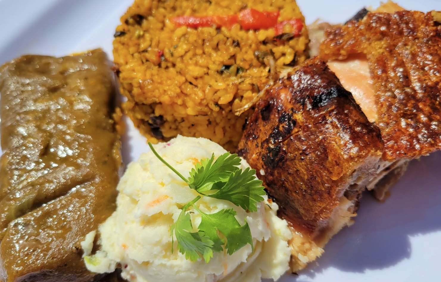 Lechonera Pigs 107 Crash Boat Beach Crispy Pork Skin