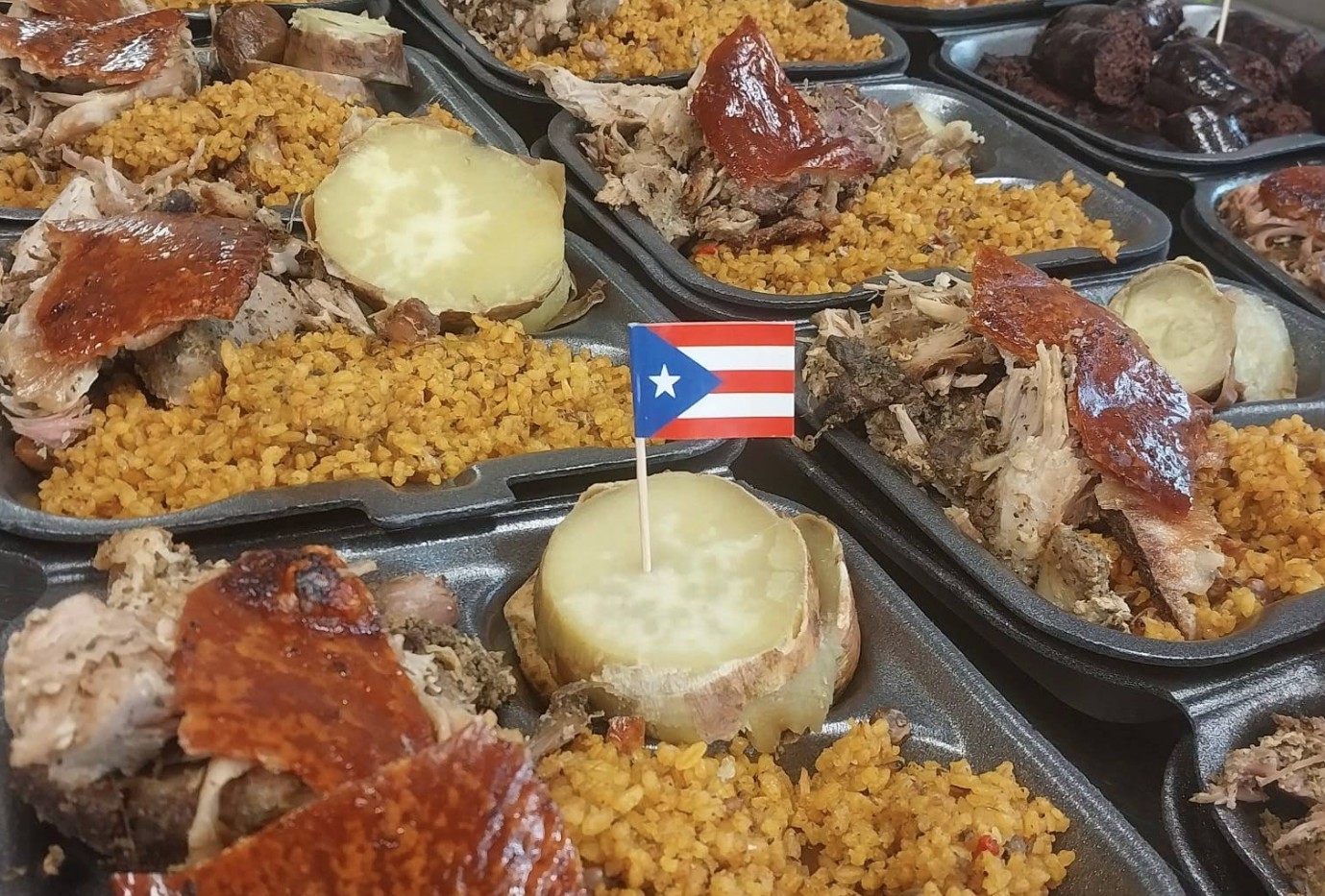 Lechonera Pigs 107 Crash Boat Beach Roast Pork Trays