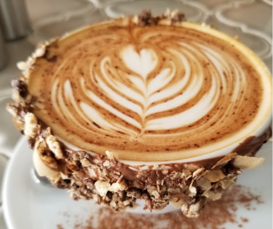 Mona Crash Boat Beach Latte Art Coffee