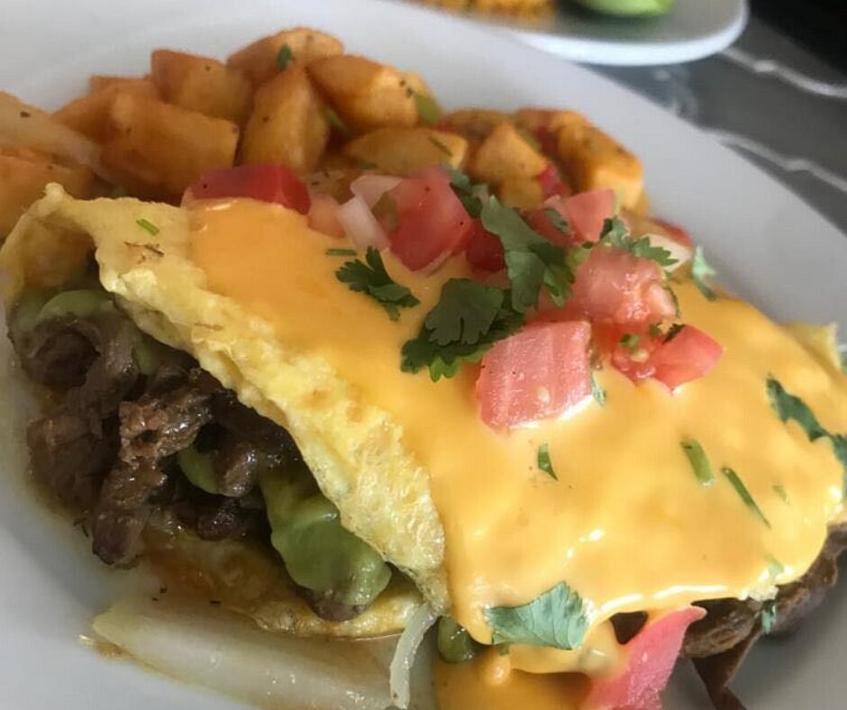 Mona Crash Boat Beach Vegetable Omelet