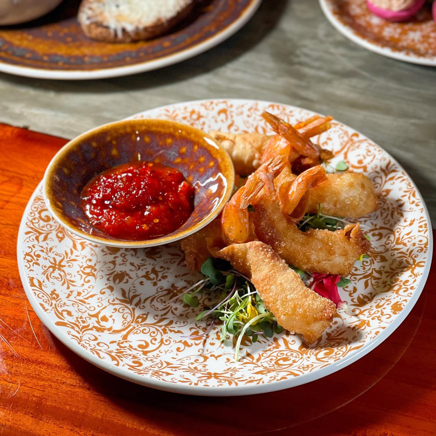 Pidekeai Crash Boat Beach Fried Shrimp Appetizer