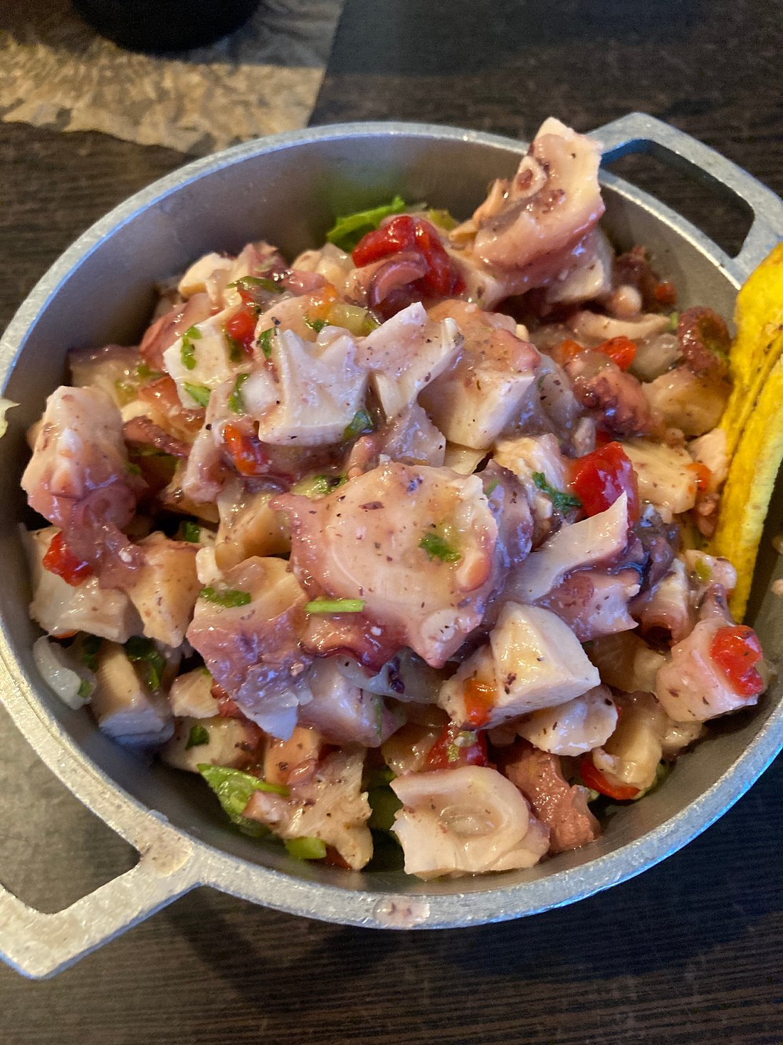 Sal De Mar Rooftop Crash Boat Beach Seafood Ceviche